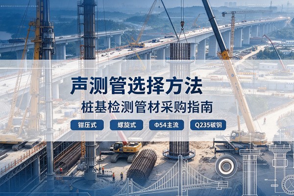 安福声测管选型标准